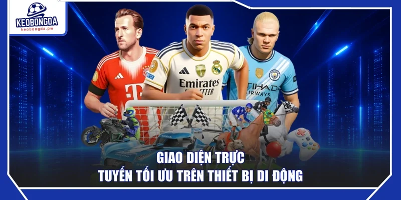 Giao diện trực tuyến tối ưu trên thiết bị di động