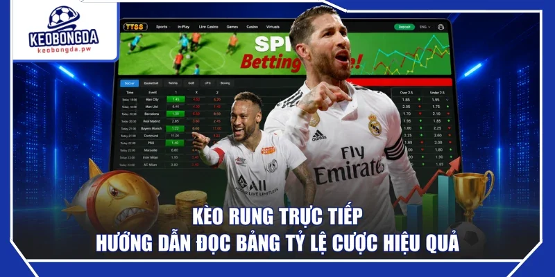 Kèo Rung Trực Tiếp - Hướng Dẫn Đọc Bảng Tỷ Lệ Cược Hiệu Quả