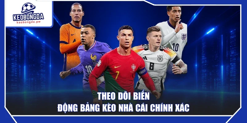 Theo dõi biến động bảng kèo nhà cái chính xác