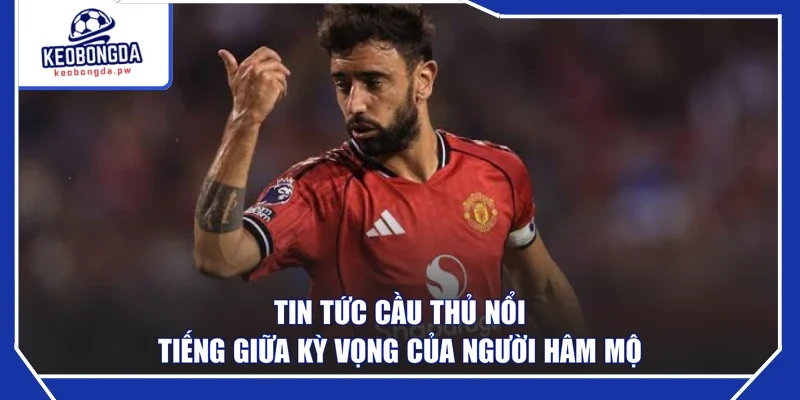 Tin tức cầu thủ nổi tiếng giữa kỳ vọng của người hâm mộ