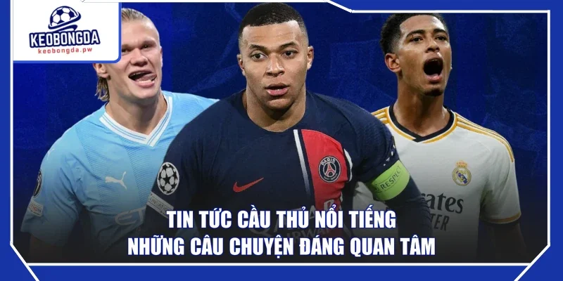 Tin Tức Cầu Thủ Nổi Tiếng - Những Câu Chuyện Đáng Quan Tâm