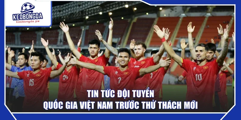 Tin tức đội tuyển quốc gia Việt Nam trước thử thách mới