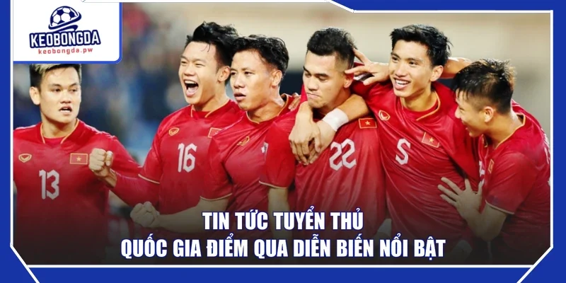 Tin tức tuyển thủ quốc gia điểm qua diễn biến nổi bật